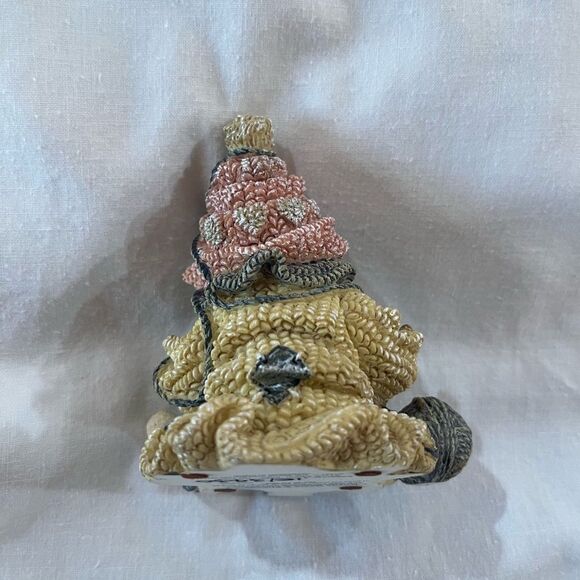 The Wee Folkstones  Boyds Bears and Friends  Pearl The Knitter - Picture 2 of 5